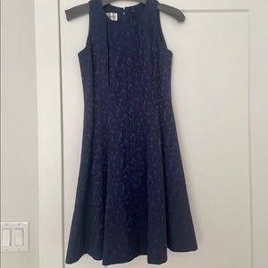 Sara Campbell Floral Jacquard Dress